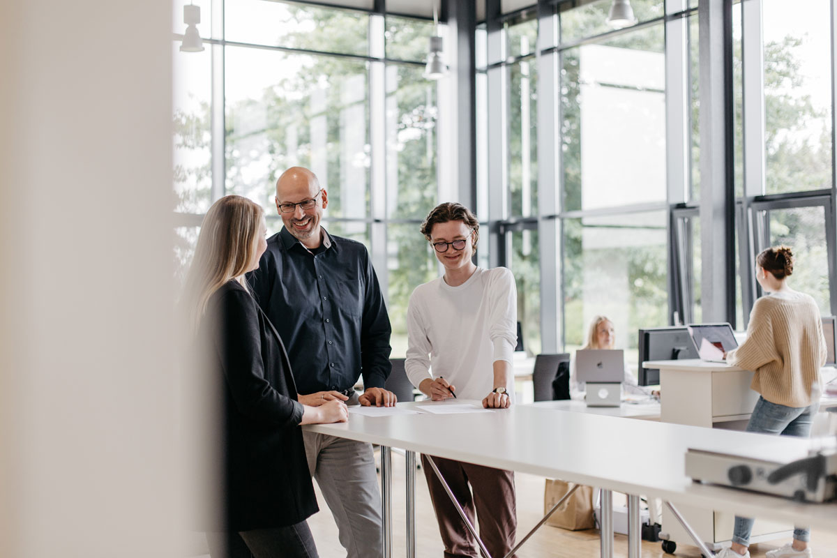 Arbeiten im KAAPKEHAUS